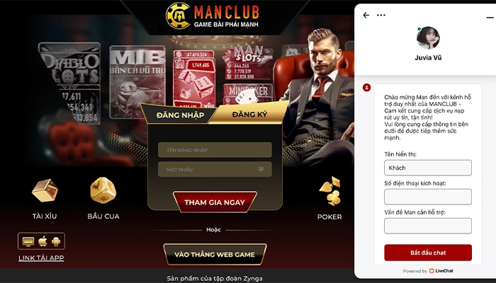 Những ưu điểm nổi bật của cổng game ManClub
